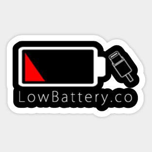 חולצת LowBatterty רשמית Sticker